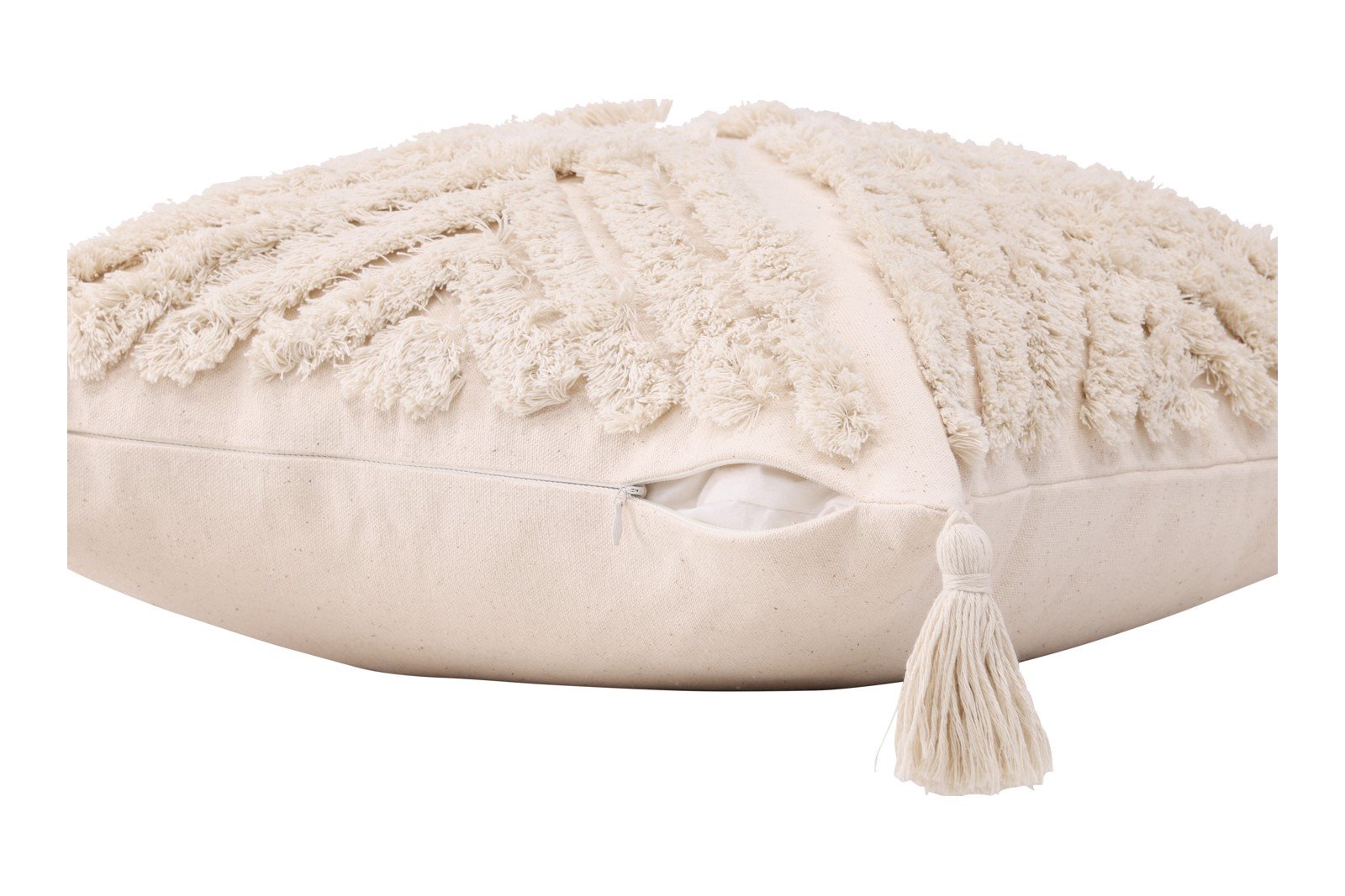 Lovis putetrekk 45x45cm, offwhite