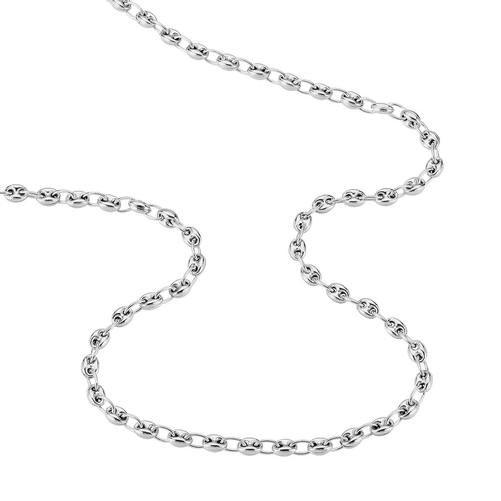 Collier Carrus Argent Blanc