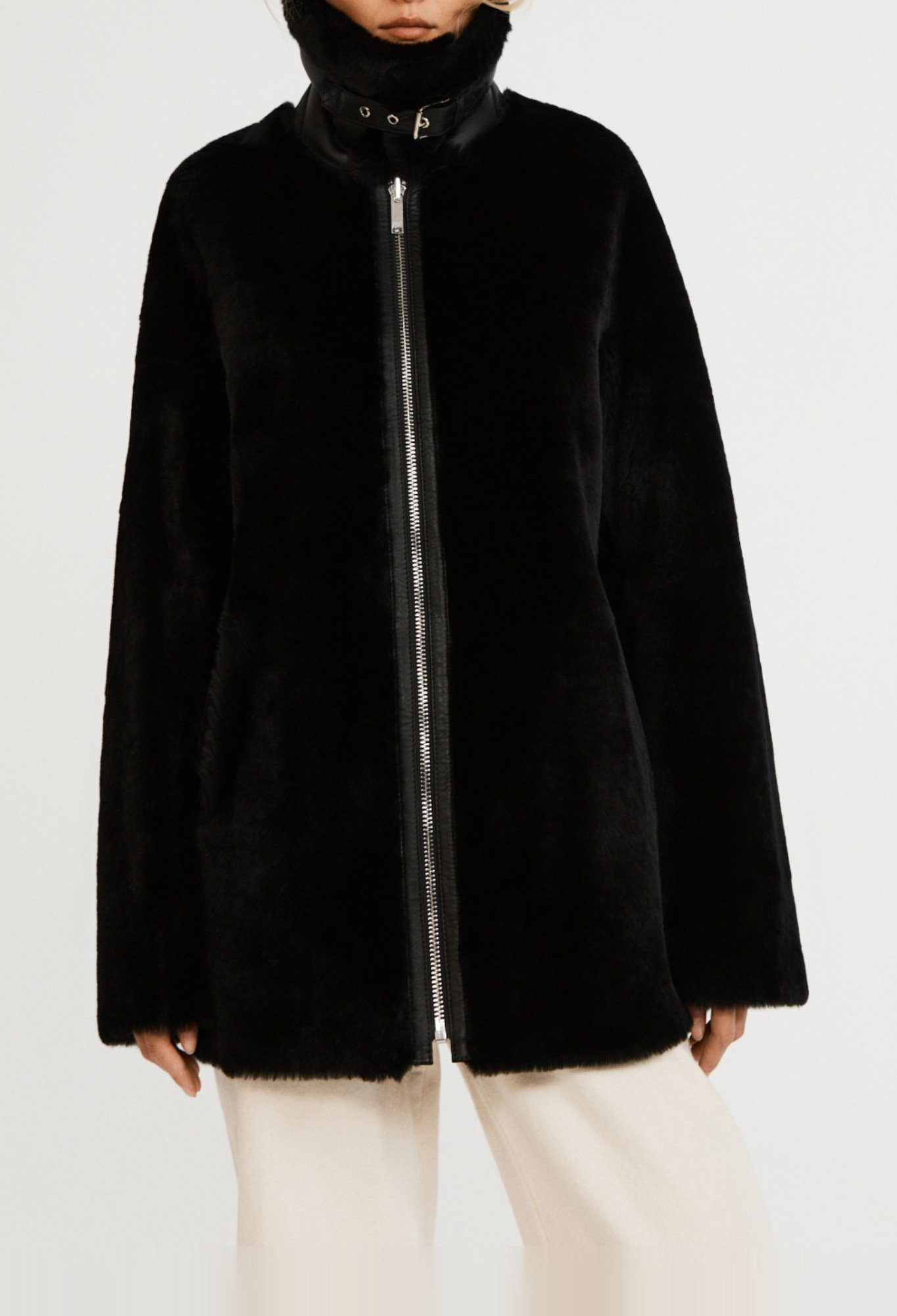 Manteau zippe