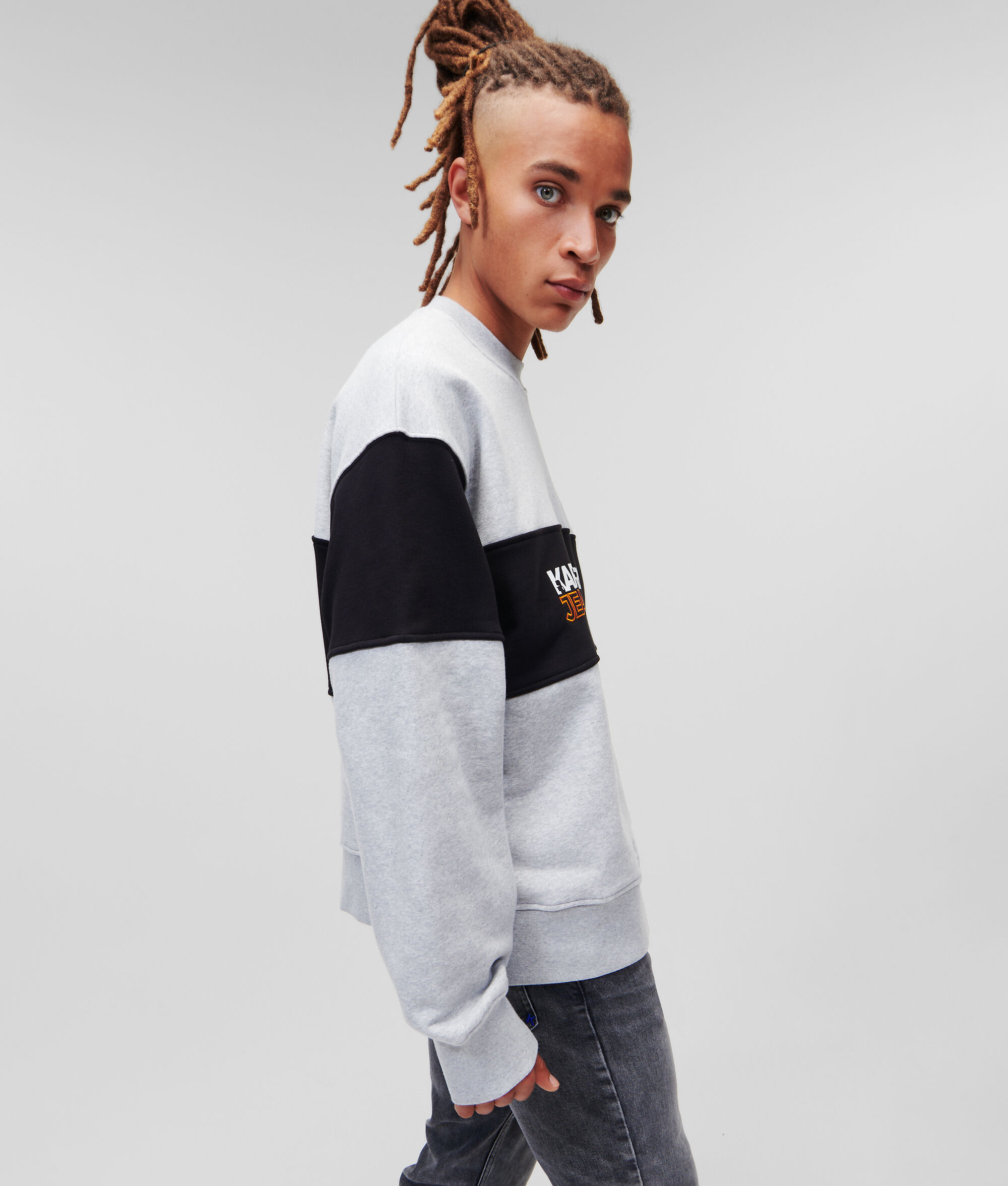SWEAT-SHIRT UNI À LOGO KLJ