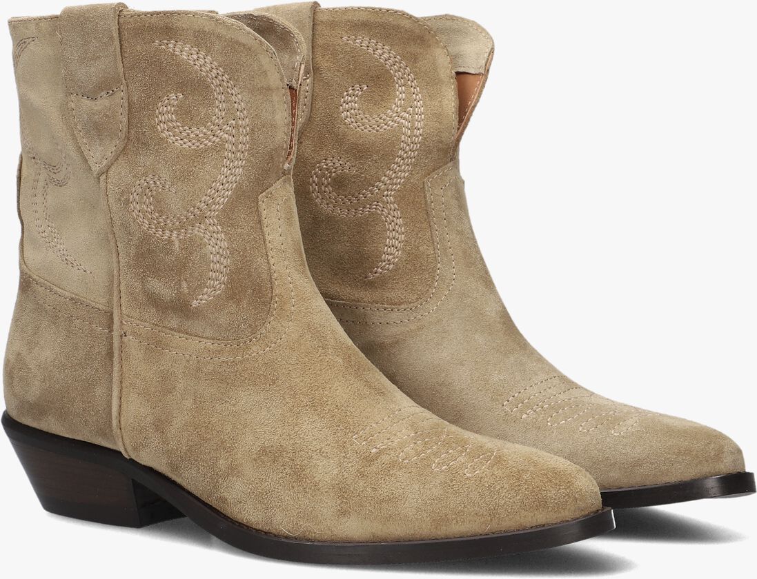 taupe lina locchi enkellaarsjes l1411