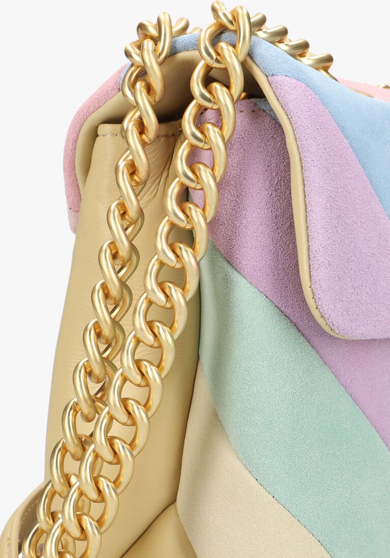 KURT GEIGER LONDON multi kurt geiger london schoudertas leather kensington bag l