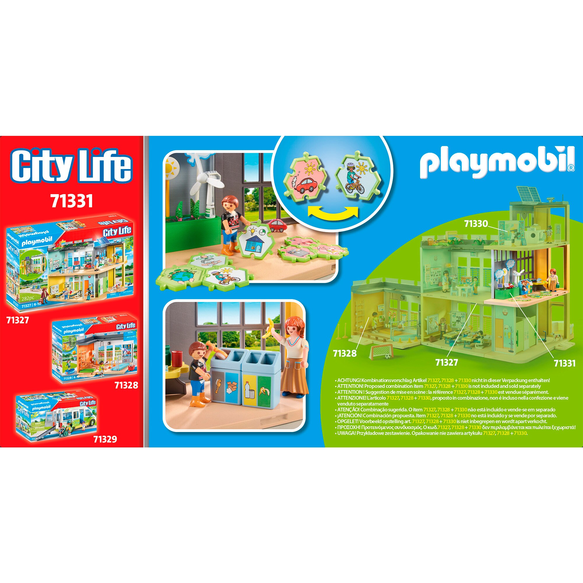 PLAYMOBIL Konstruktionsspielzeug City Life Anbau Klimakunde