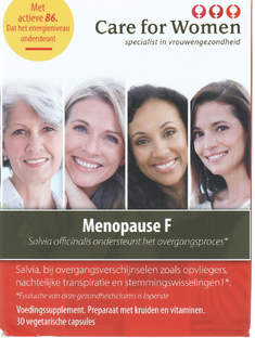 Care for Women Menopauze F Capsules 30VCP