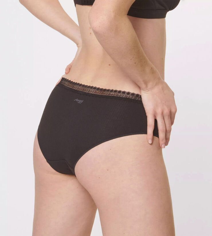 Sloggi sloggi GO Ribbed R Hipster C2P Black