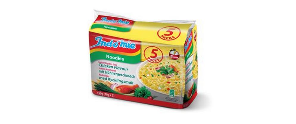 Noodles Chicken 5 x 70 gInstant-Nudelsuppe mit Pouletgeschmack