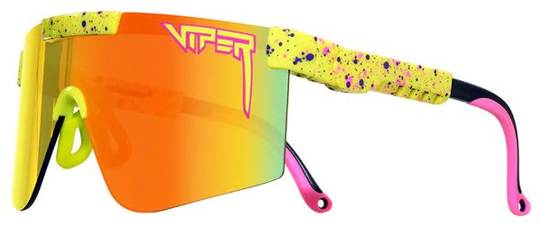 Paire de Lunettes Pit Viper The 1993 Polarized 2000s Jaune/Orange Polarisé