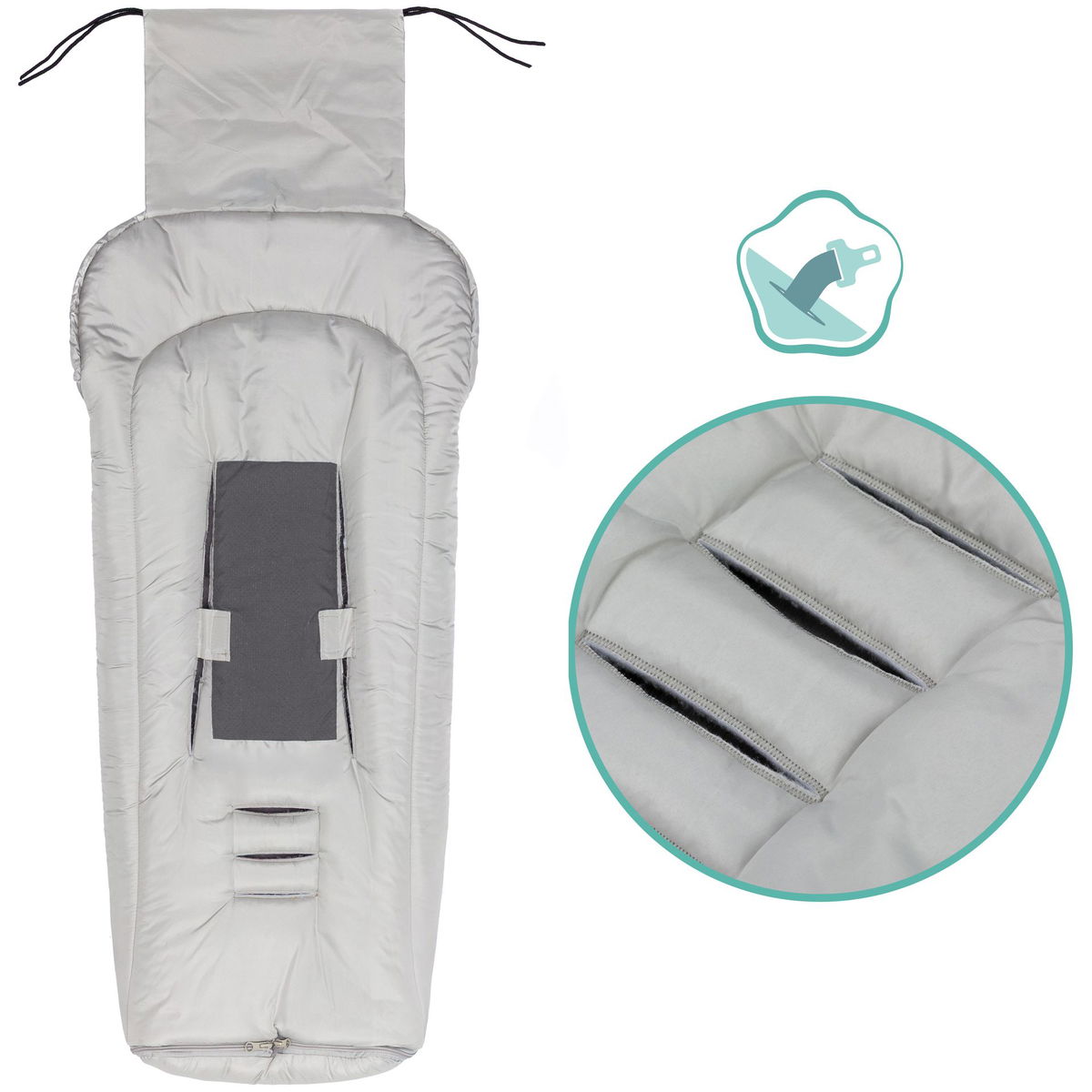 fillikidfillikid   Fusssack Peak silber