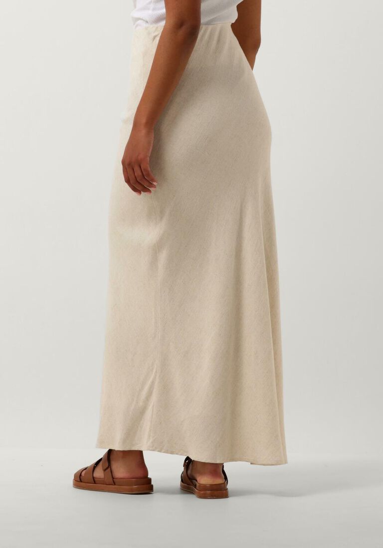 NEO NOIR gebroken wit neo noir maxirok viso linen skirt