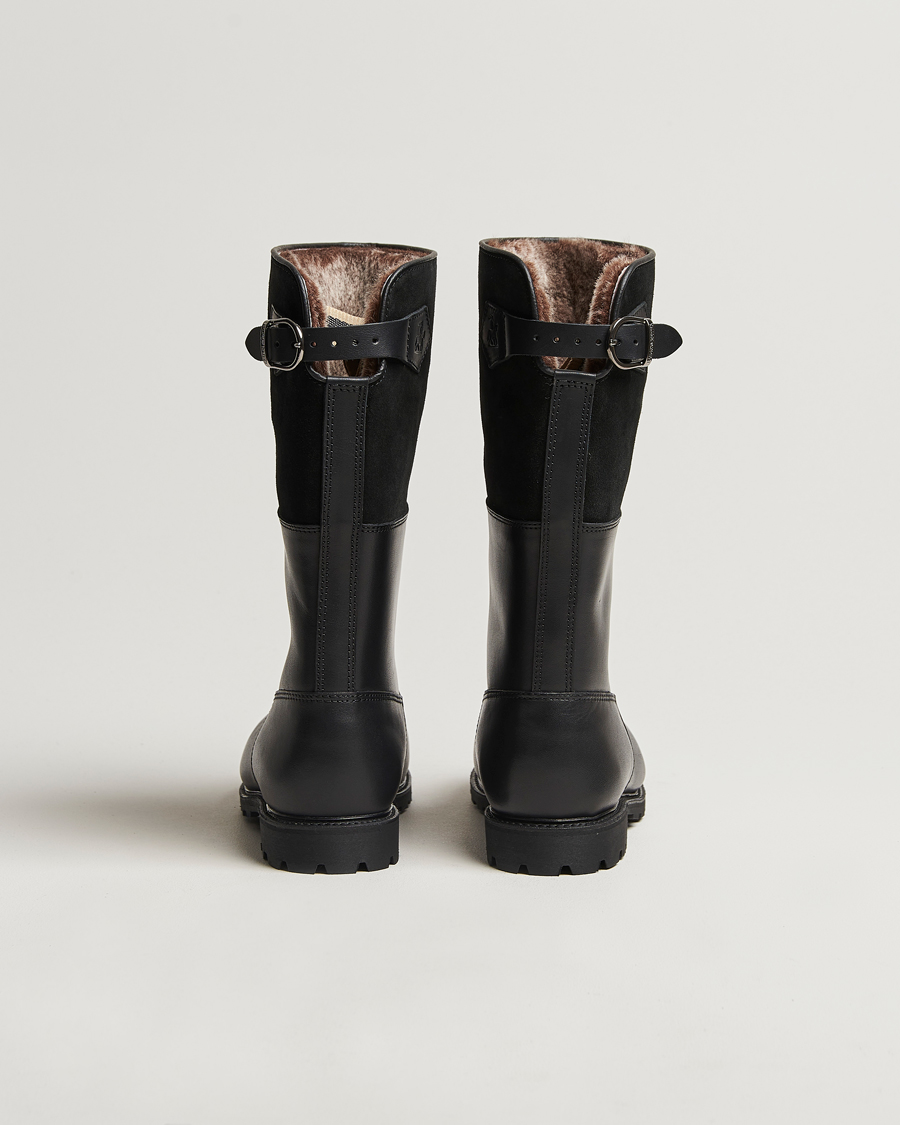 Ludwig Reiter Maronibrater Boot Black Calf/Suede Shaft