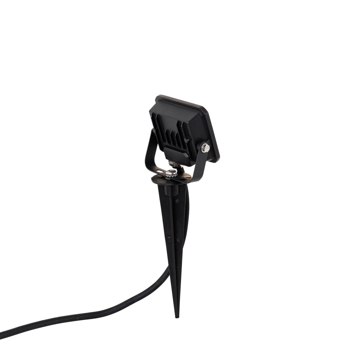 Straler zwart incl. LED met grondpin IP65 - Levana