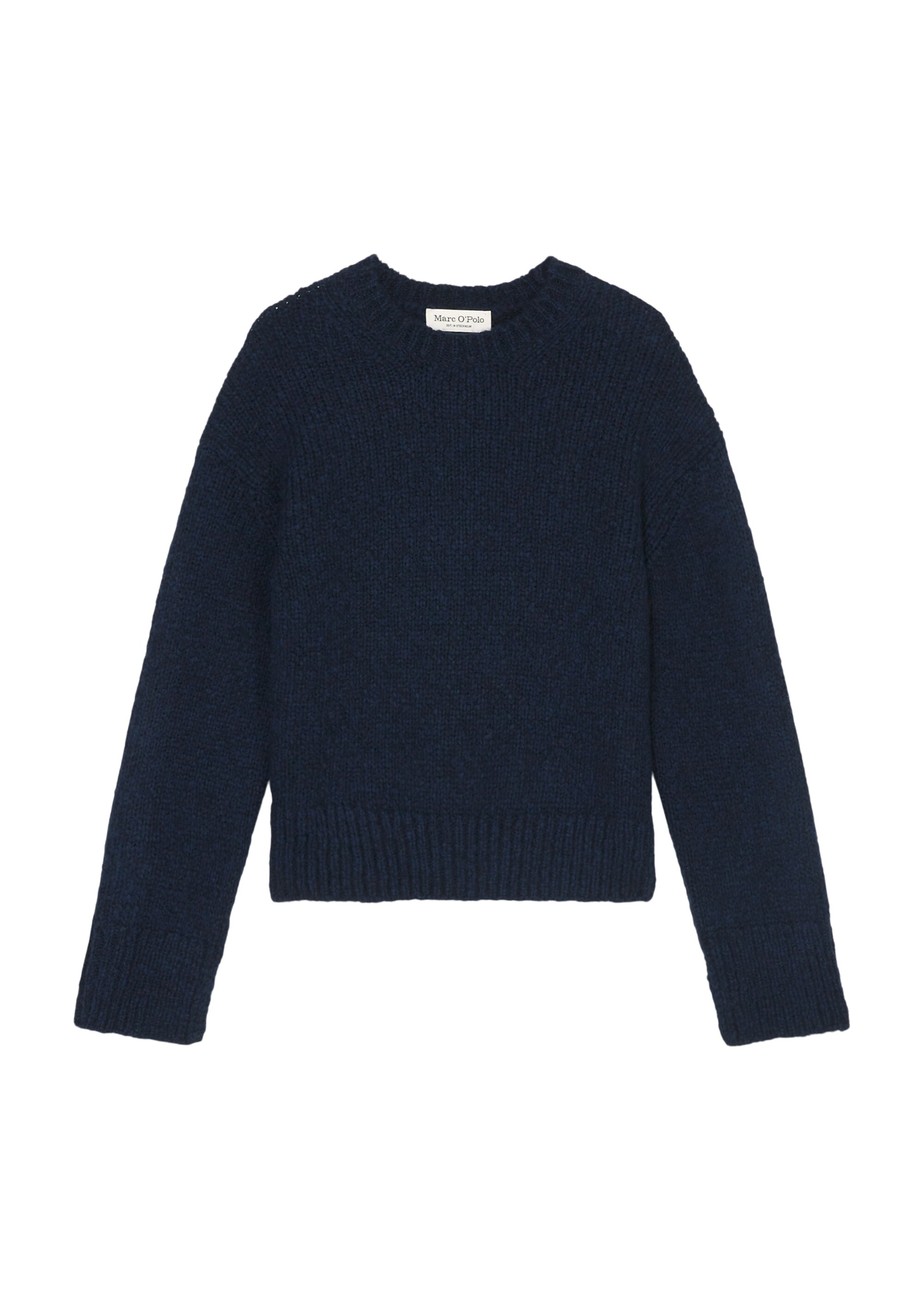 Strickpullover looseaus Schurwolle-Mix