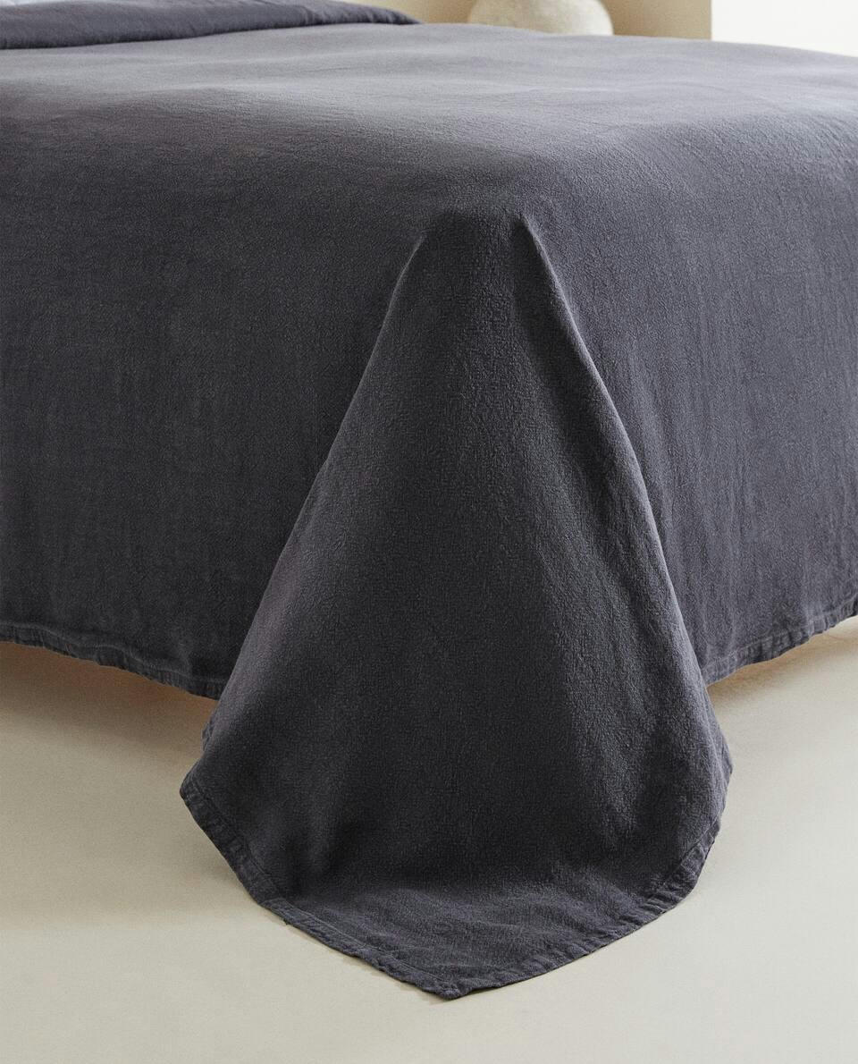 Colcha de linho lavado (400 g x m²)