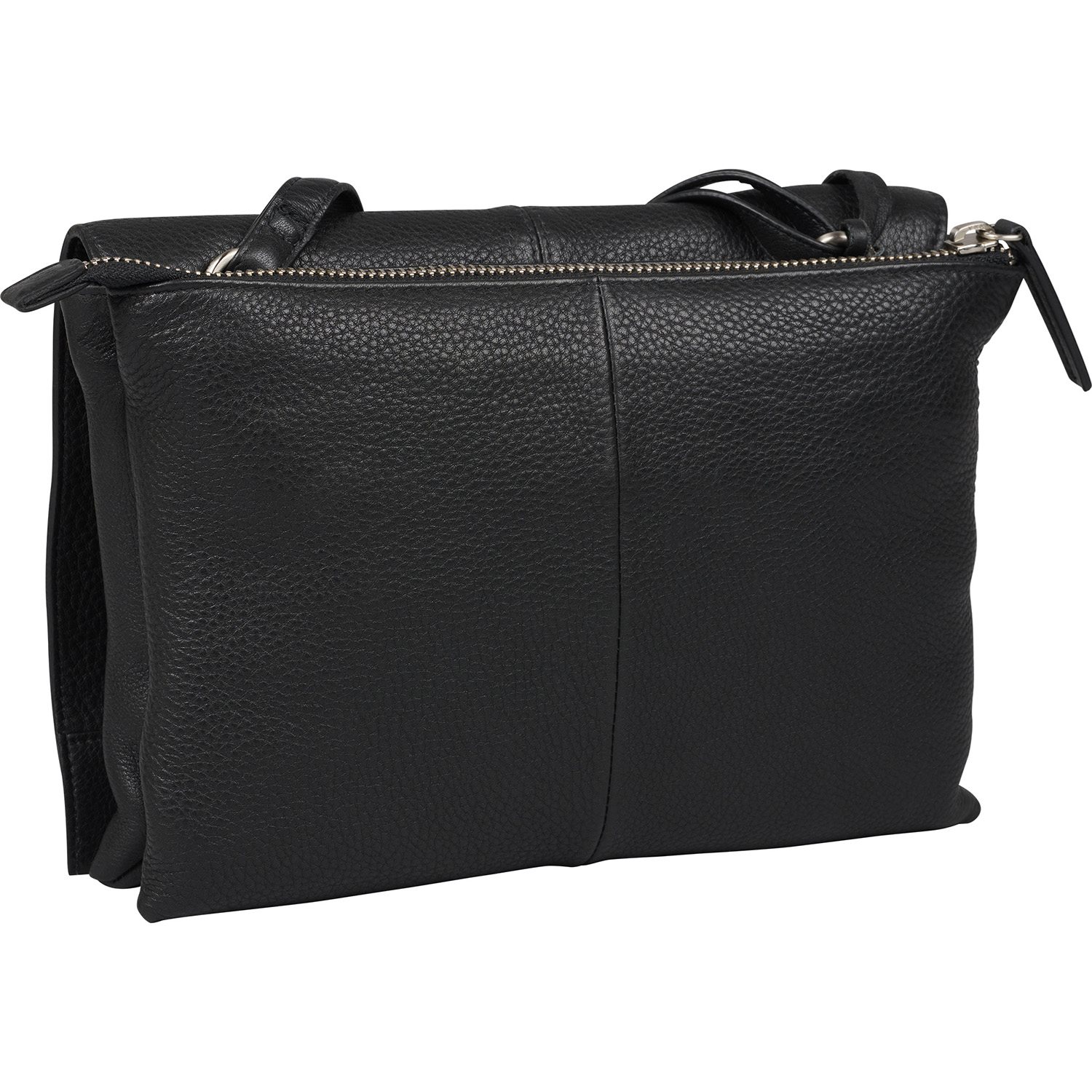 Burkely Soft Skylar Double Pocket Flap black