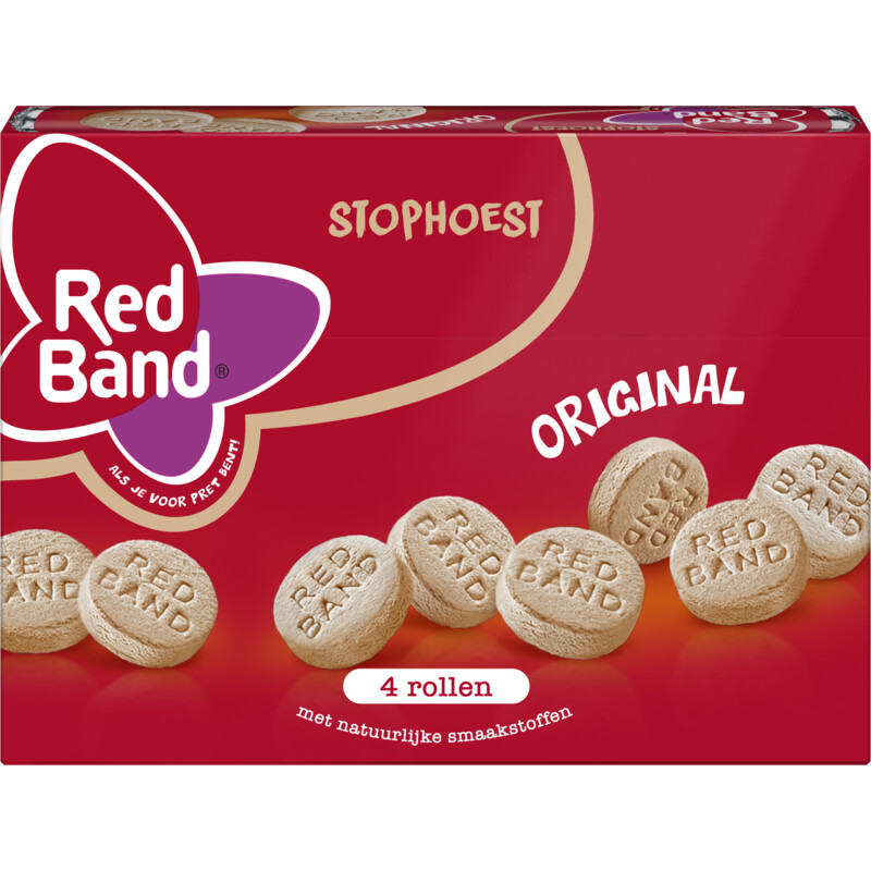 Red Band Stophoest 4-pack