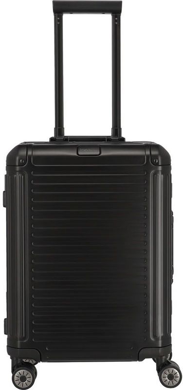Travelite - Harde Koffer - Handbagage - Zwart - Aluminium - 39 Liter