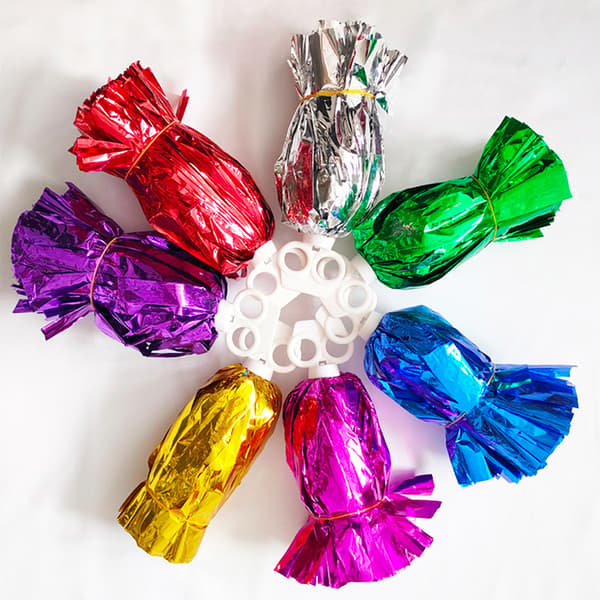 INF Cheerleading Pom Poms, Store 32cm Dobbelthodede Metalliske Jubelpoms