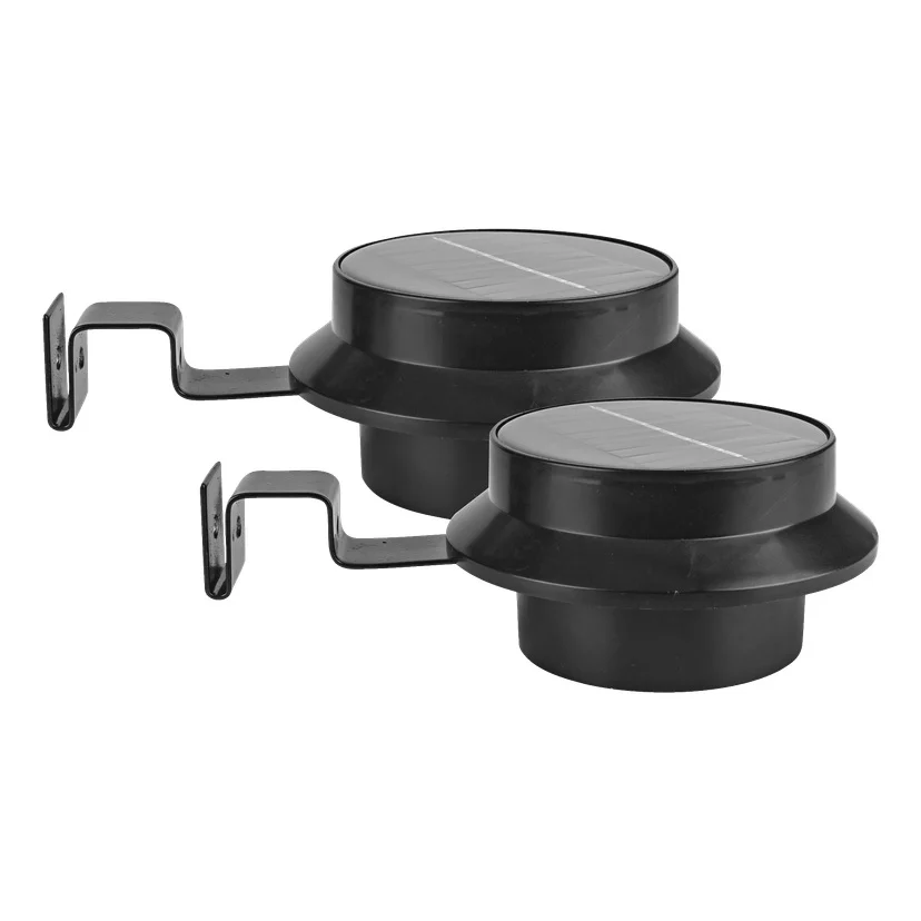 Solcellebelysning LED 2-pk Ø12 cm