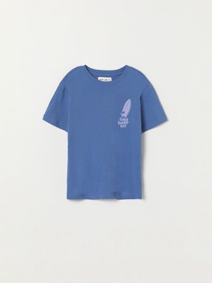 Pacote com 2 camisetas estampadas - Rosa Fluorescente