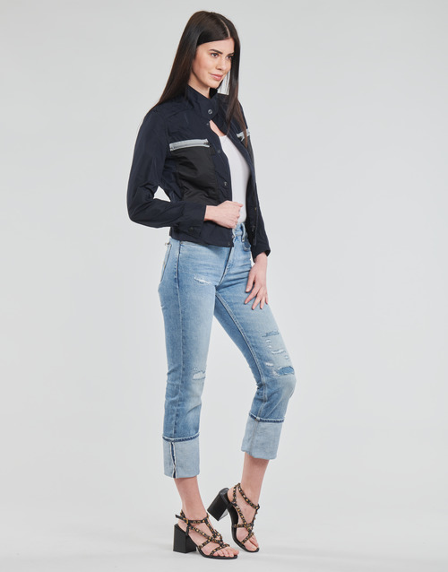 G-Star Raw - NOXER HIGH STRAIGHT WMN - Bleu