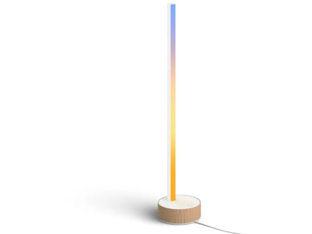 Philips Hue White and Color Ambiance Signe gradient - Bordlampe - Oak