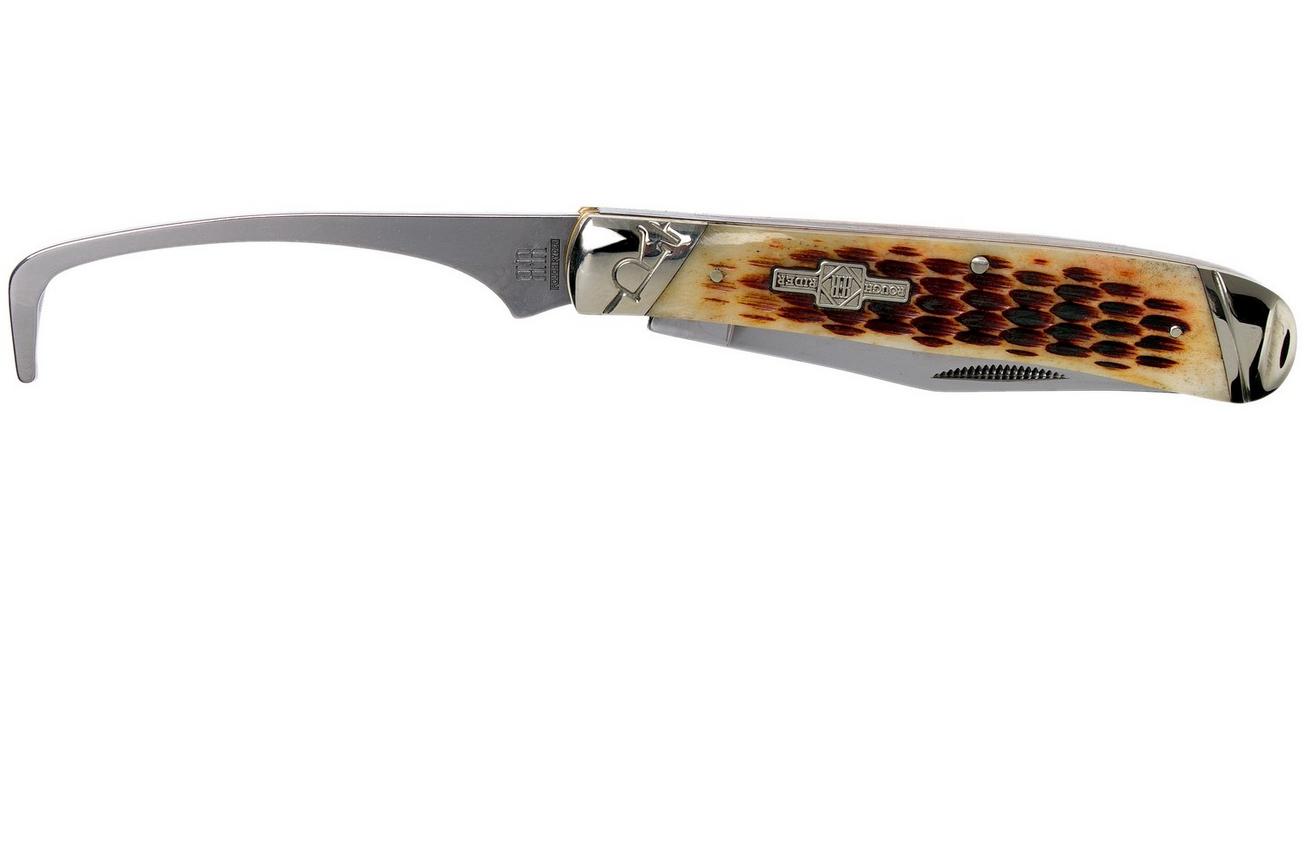 Rough Ryder Equestrian Trapper Amber Bone RR1971 slipjoint zakmes