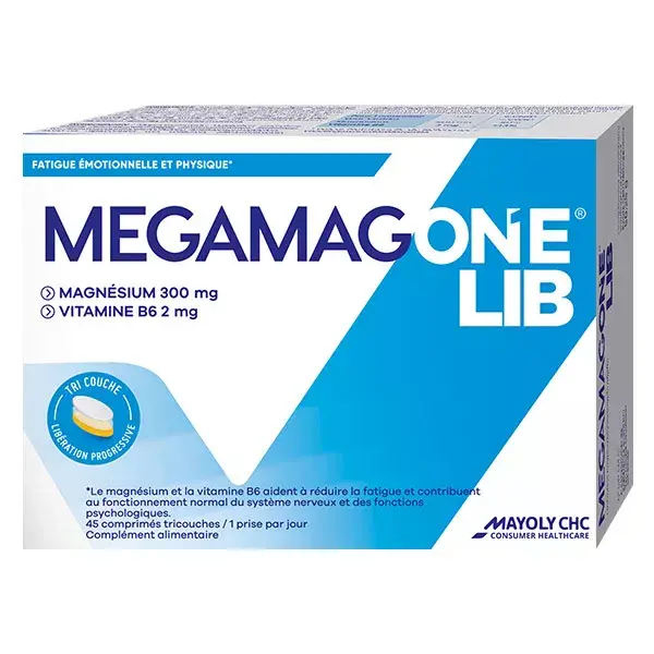 Mayoly CHC Megamag One Lib 45 comprimidos