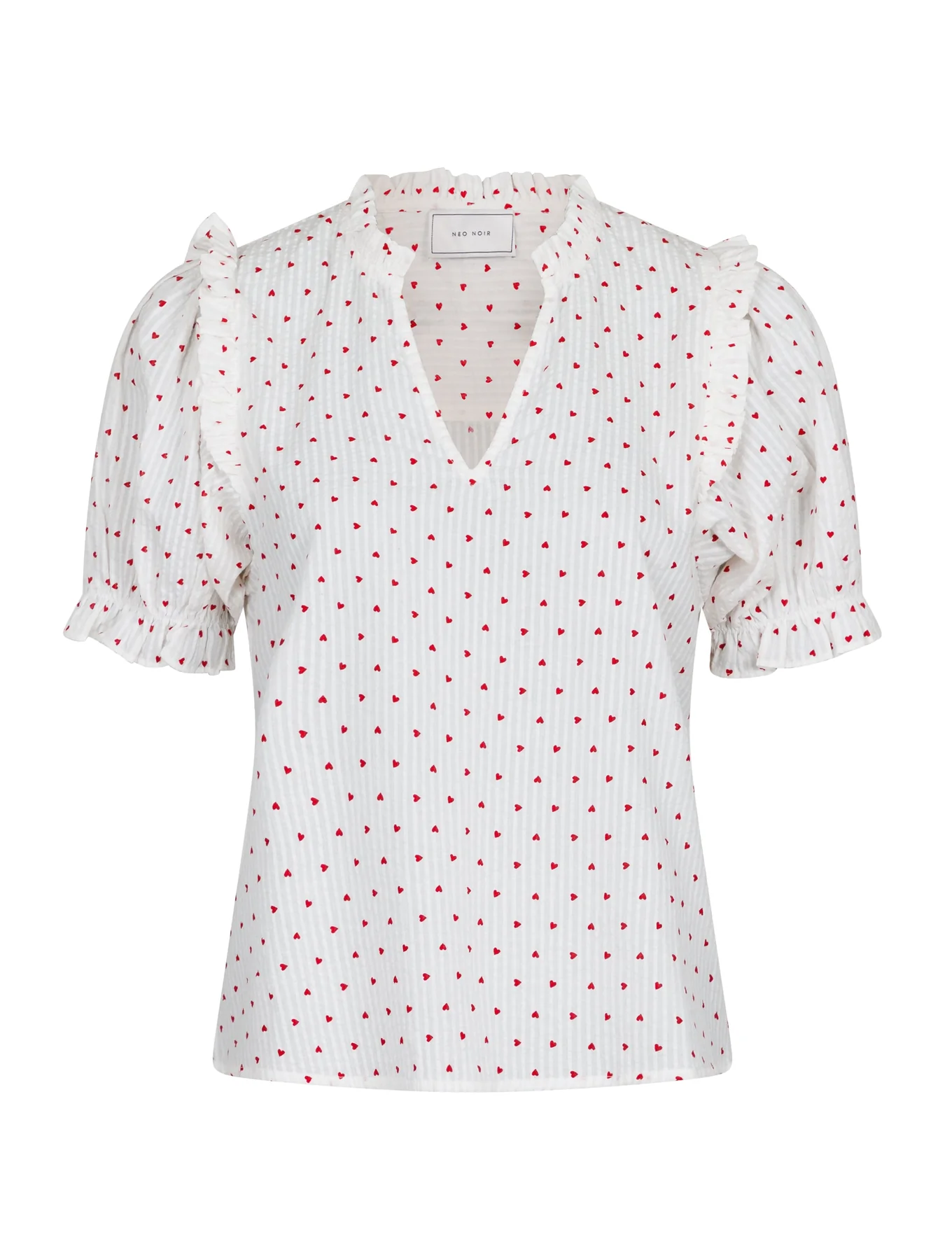Neo Noir Rosalie Heart Blouse