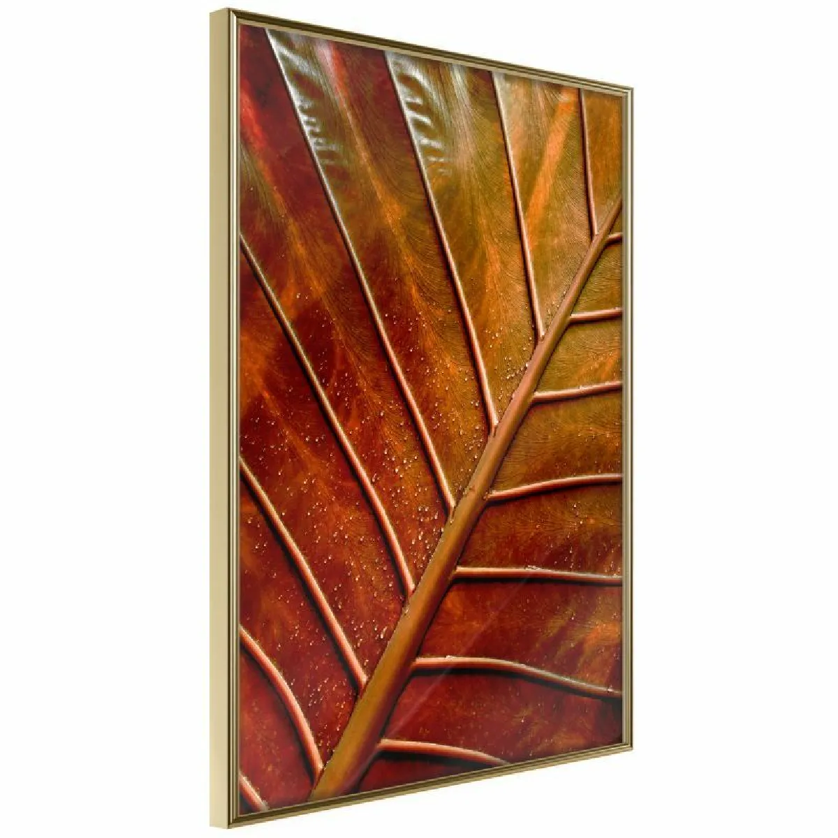 Paris Prix Affiche Bronze Leaf 20 x 30 cm - Or