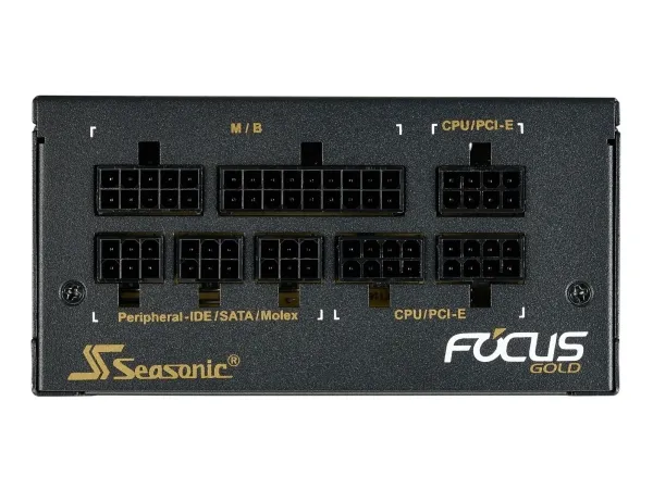 Seasonic FOCUS SGX 650 - Strømforsyning (intern) - ATX12V / SFX12V - 80 PLUS Gold - AC 100-240 V - 650 Watt