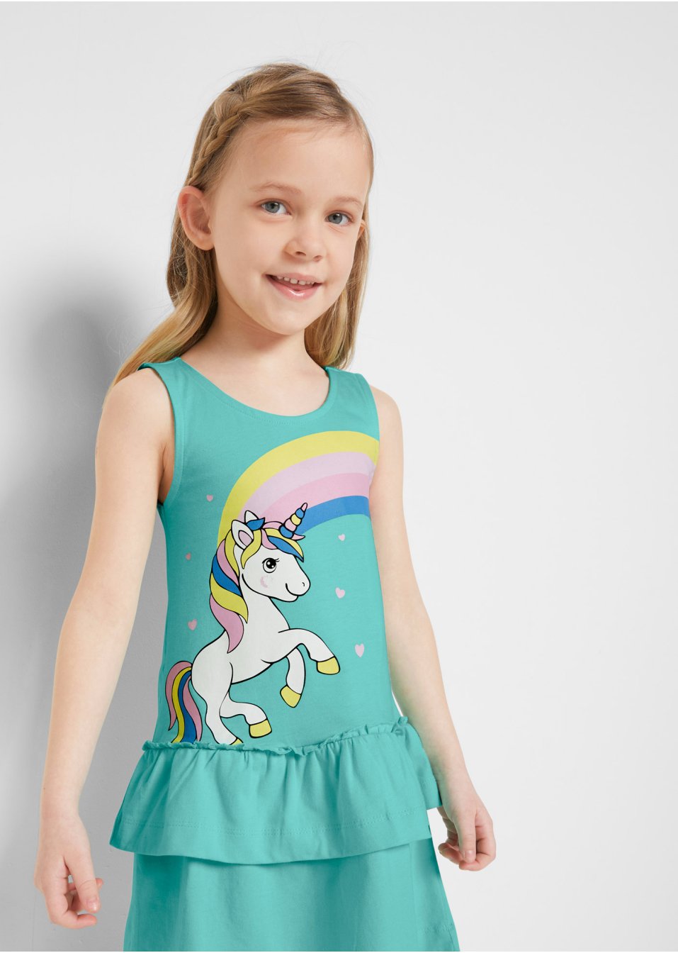 Robe fille en jersey