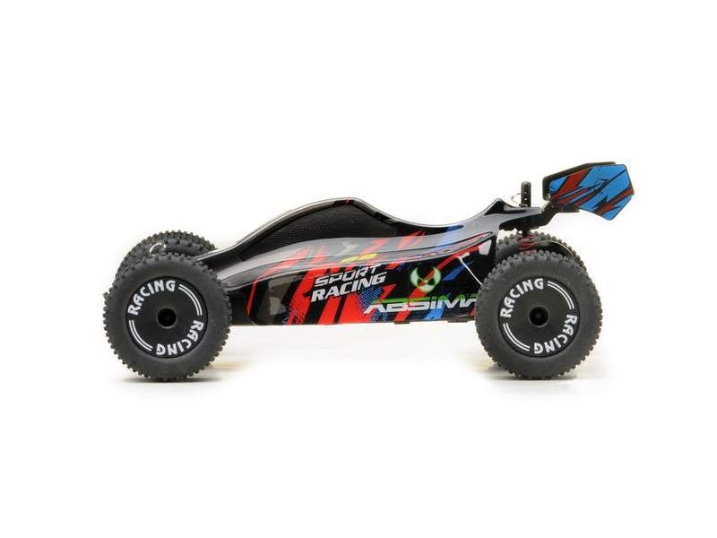 Absima Racing Buggy 2WD RTR, 1:24 Kleines RC-Auto mit Heckantrieb und ESP