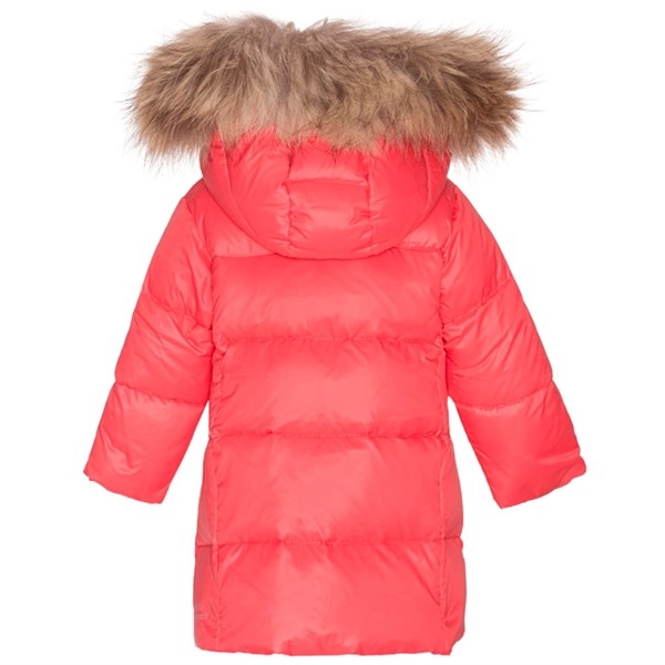 Featherlight Baby Girls Frakke m. Pels Flamingo