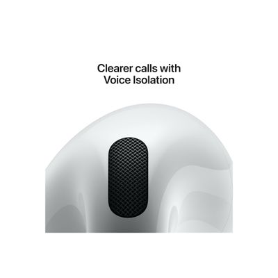 Apple AirPods 4 with Active Noise Cancellation - Écouteurs sans fil avec micro - Suppresseur de bruit actif - blanc