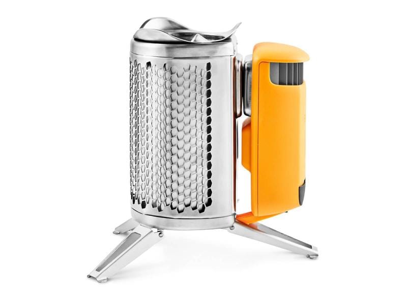 BioLite Camping-Grill Campstove Complete Kit Kochset aus Grill und Wasserkocher