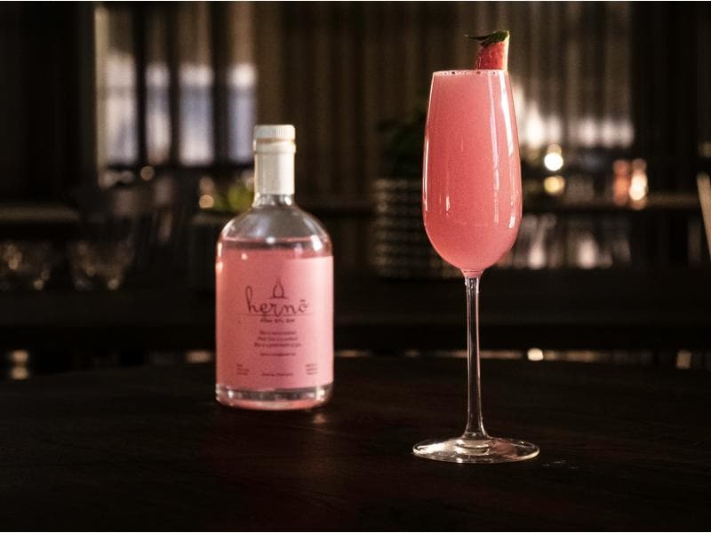 Hernö Bio Pink Bottle Gin 0.5 l Fruchtig-blumiges Wacholder-Destillat