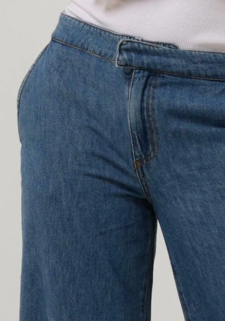 TWINSET MILANO blauwe twinset milano wide jeans 10070822-cpc
