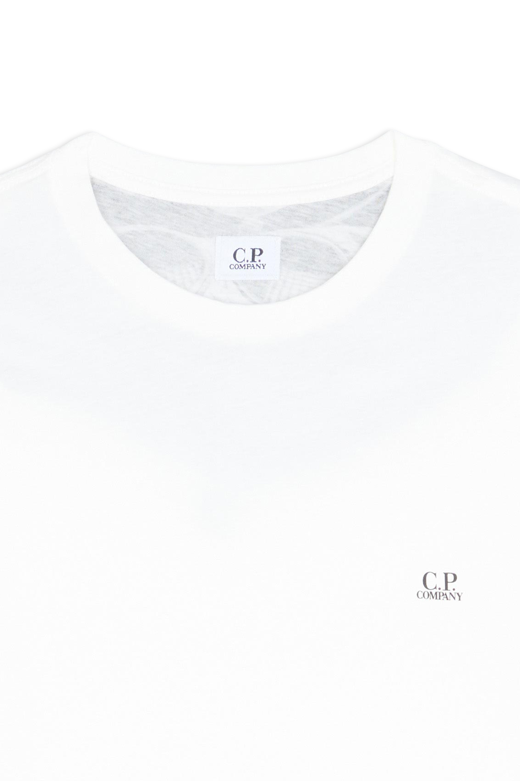 C.P. COMPANY T-shirt 30/1 JERSEY GOGGLE  Blanc
