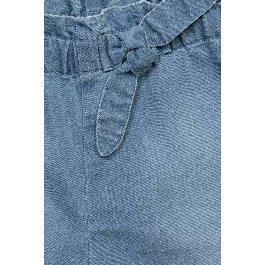 MINOTI Jeansshorts Hellblau Meliert