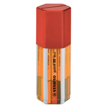 Fineliner - STABILO point 88 Mini - 18er Box - mit 18 verschiedenen Farben