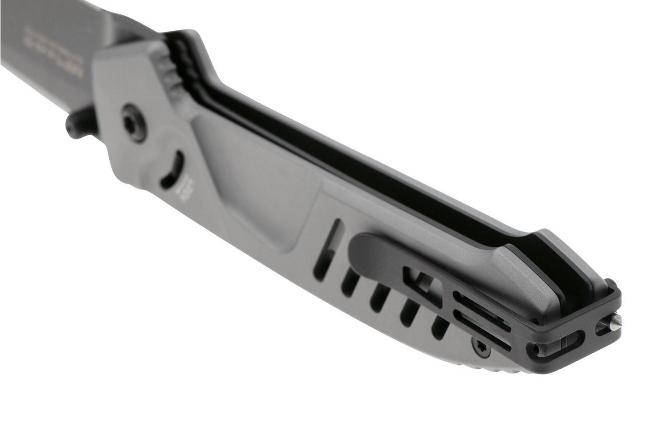 Extrema Ratio MF1 EVO D 04.1000.0232/BLK/GRY, Black Böhler N690, Tactical Grey Aluminum zakmes