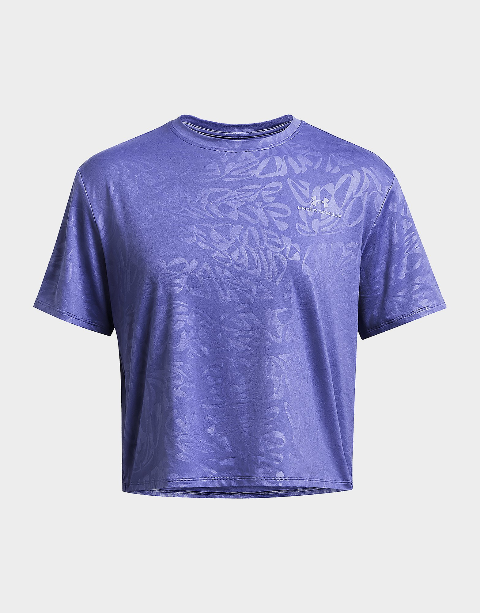 Under Armour Short-Sleeves Vanish Energy Emboss Crop SS