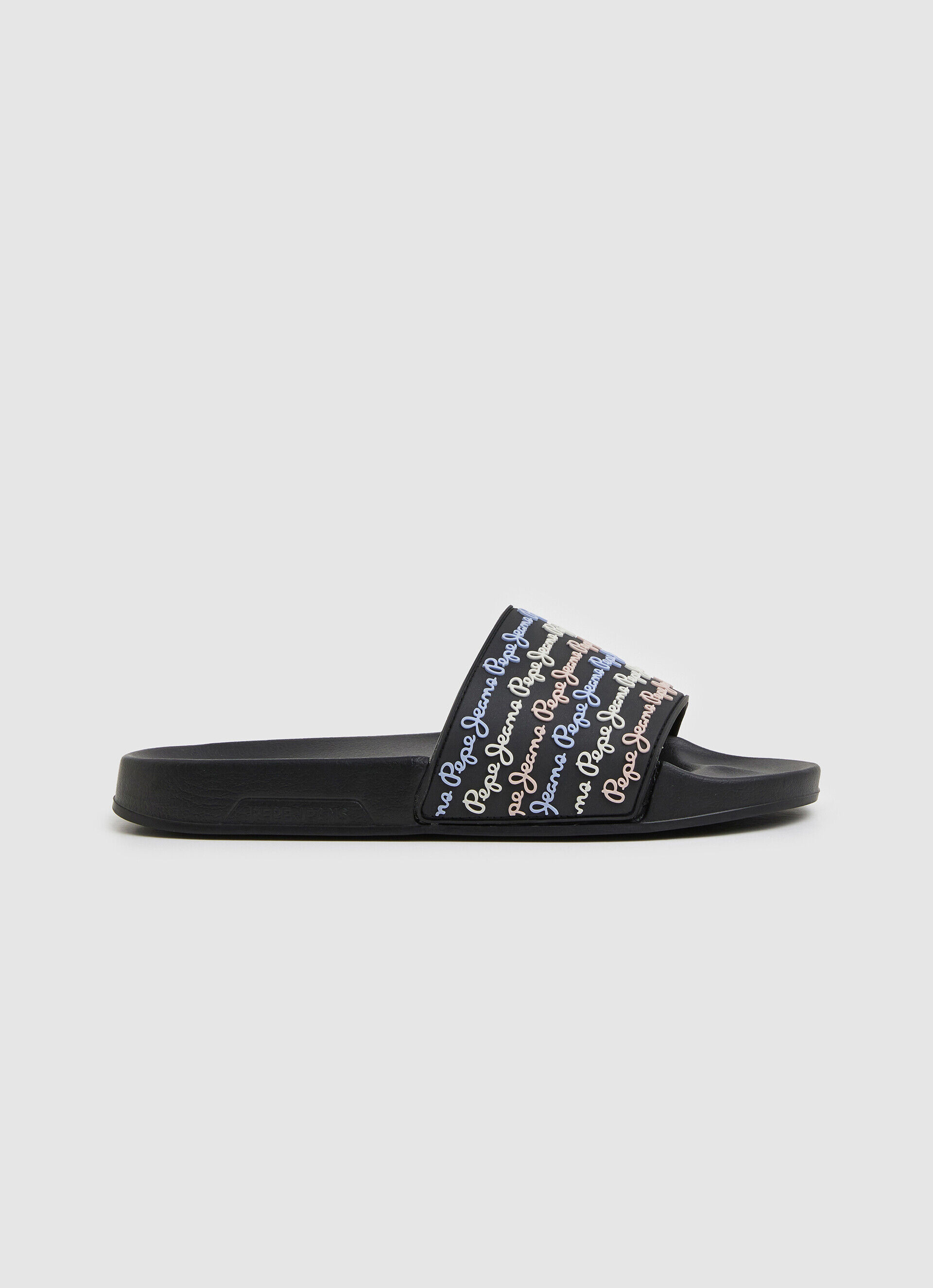 Conjunto de chinelos de praia - preto