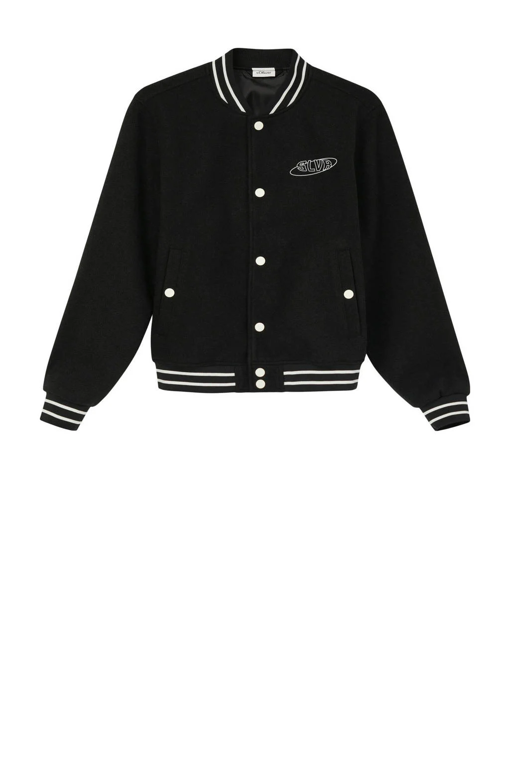 s.Oliver baseball jacket herfst zwart