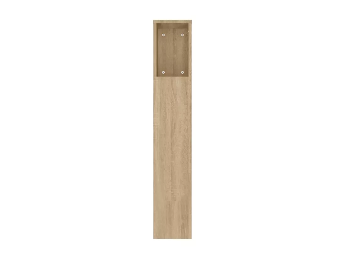 Armoire de tête de lit Chêne sonoma 180x18,5x104,5 cm
