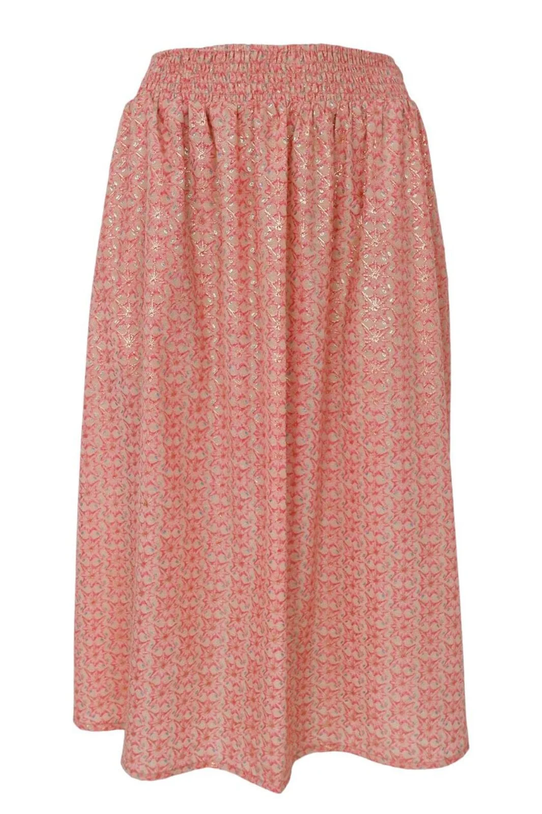 Black Colour Bcluna Wide Midi Skirt paradise pink