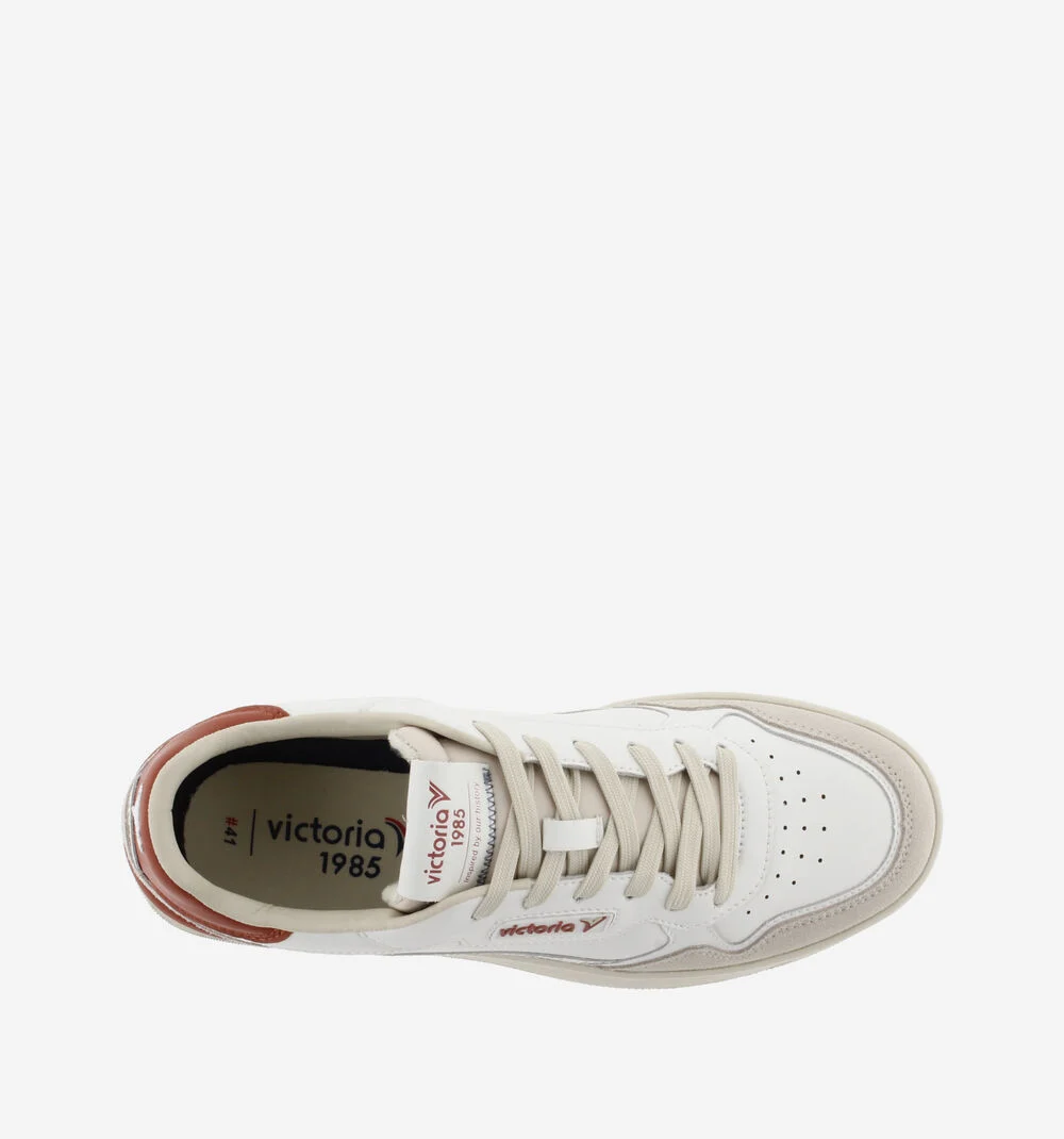 C80 - CLASSIC COLORS UNISEX Baskets rétro couleur unisexes ROJO