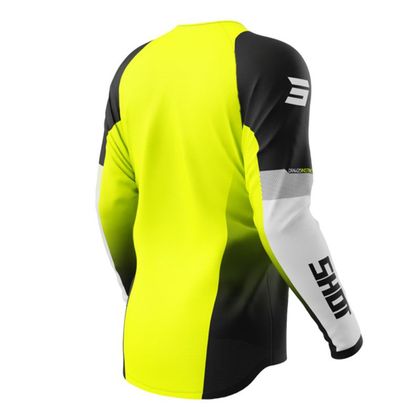Maillot cross Shot DRAW - INSTINCT 2025 - Jaune