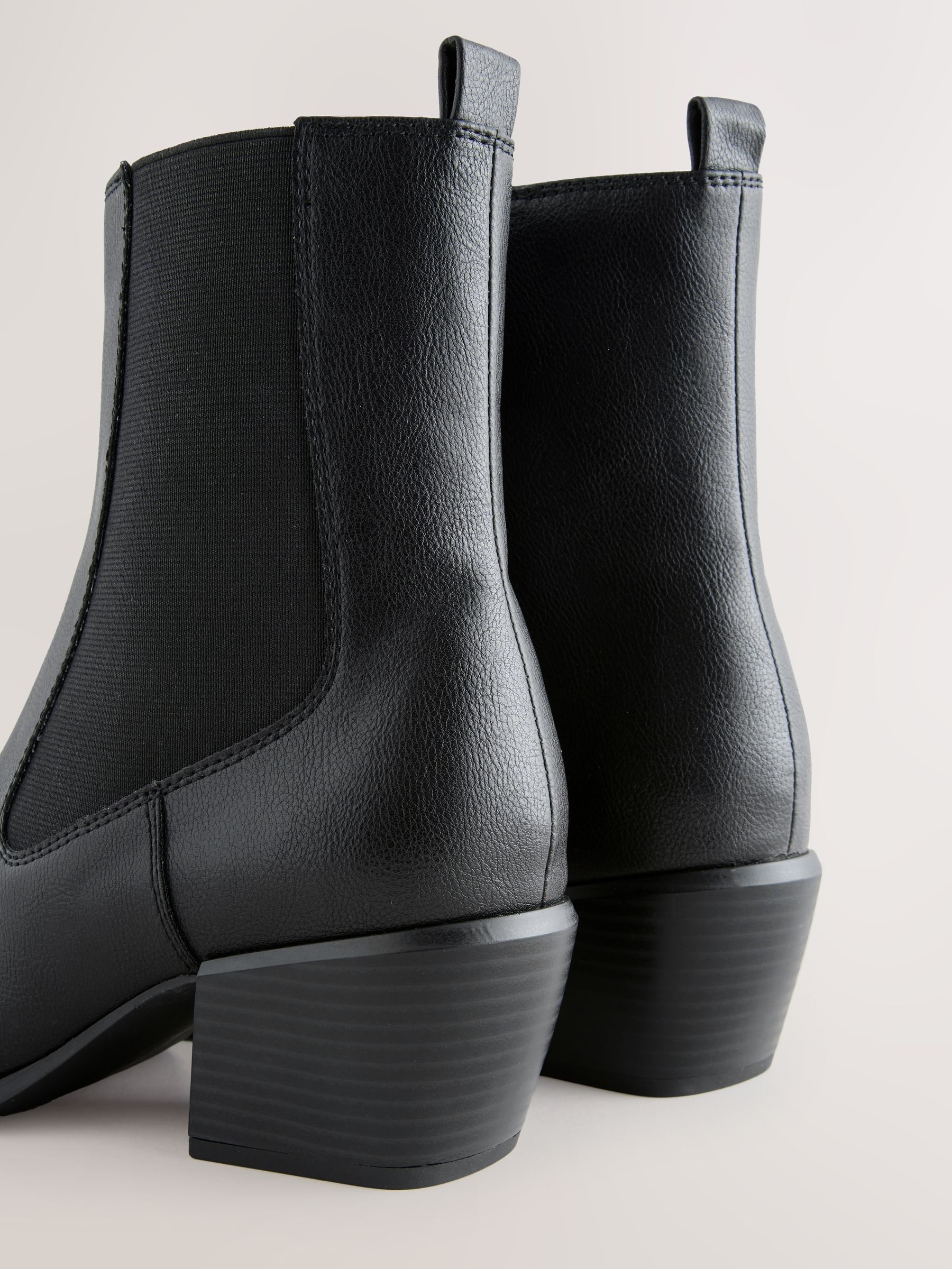 Zwart - Chelsea-stijl western cowboy Boots