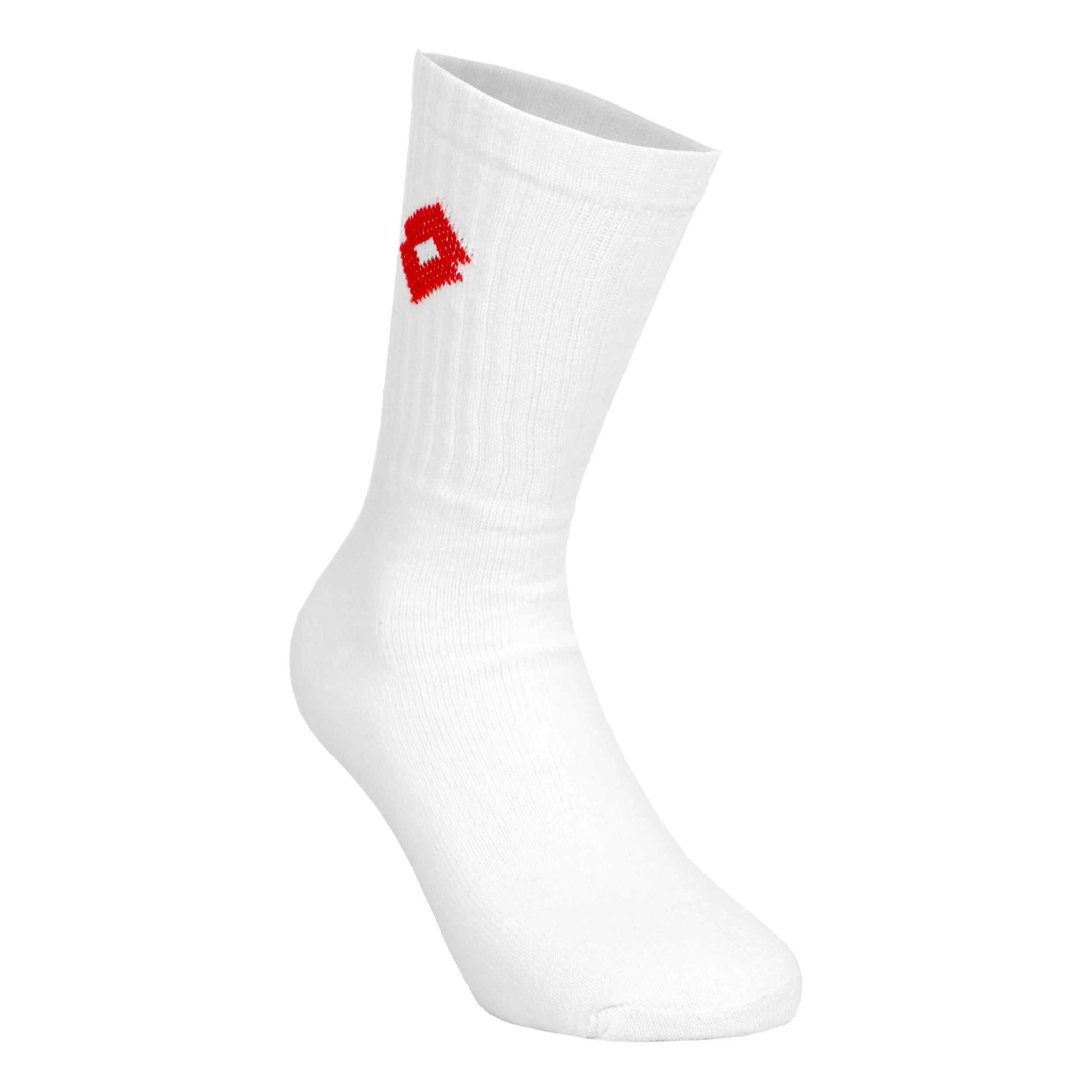 Lotto Chaussettes De Tennis Pack De 3 - Blanc